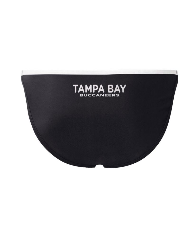 Women's Black Tampa Bay Buccaneers Play Action Bikini Bottom