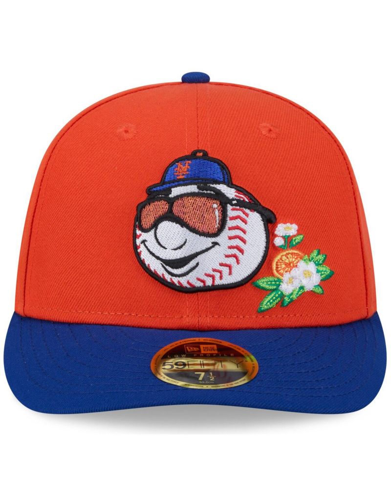 Men's Orange/Royal New York Mets 2026 Spring Training Low Profile 59FIFTY Fitted Hat