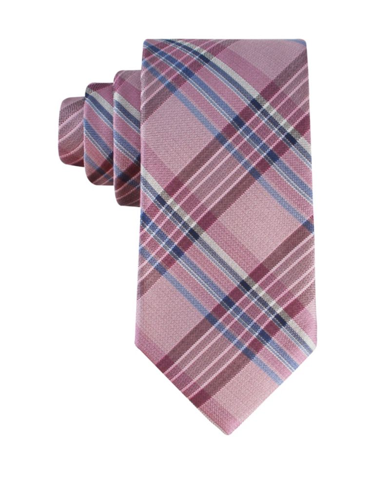 Men's Plaid Pattern Tie