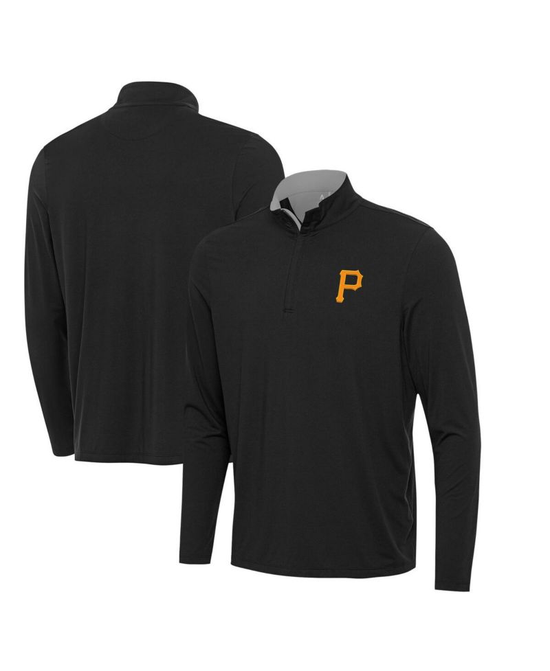Men's Black Pittsburgh Pirates Content Quarter-Zip
