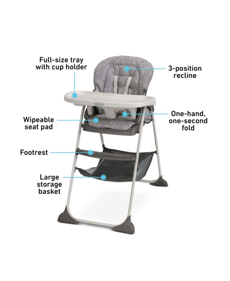 Slim Snacker™ Highchair
