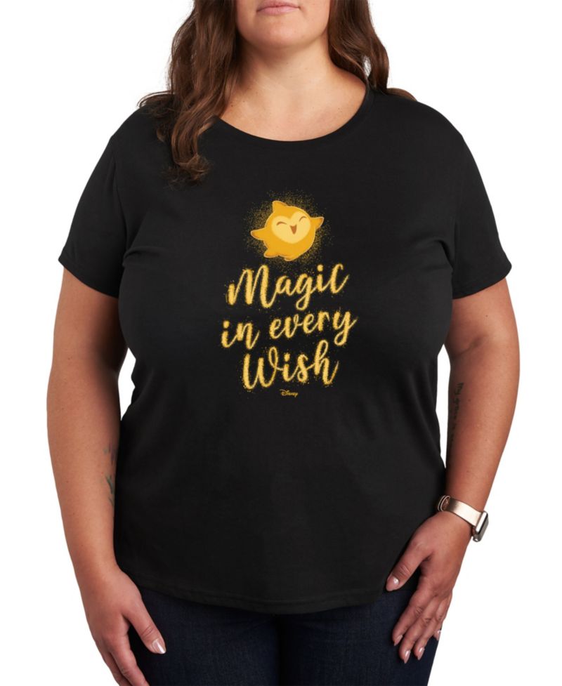 Trendy Plus Size Disney Wish Graphic T-shirt