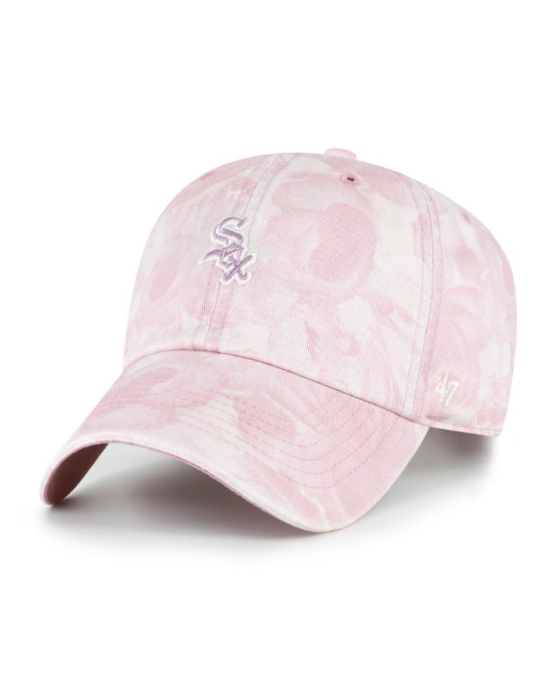 Women's '47 Pink Chicago White Sox Gardenia Clean Up Adjustable Hat