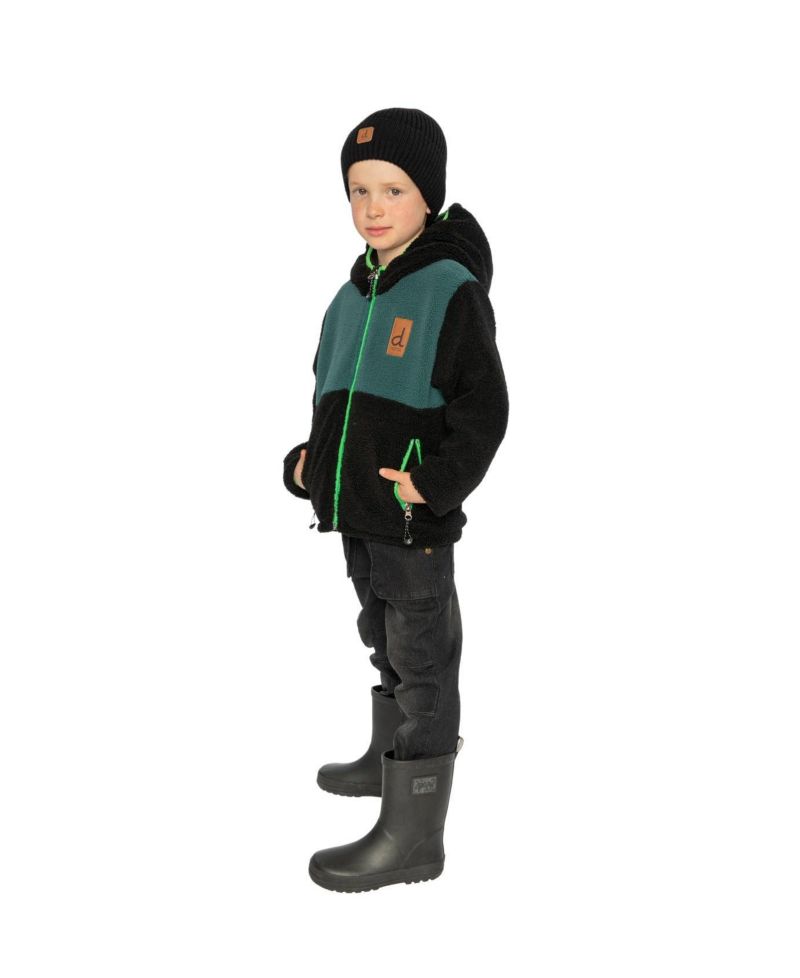 Little and Big Boy 6 -14 Reversible Mid-Season Jacket