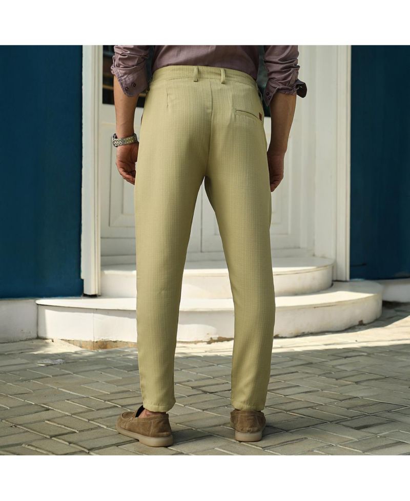 Men's Lime Green Chino Trousers