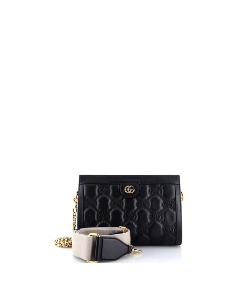 Small GG Shoulder Bag GG Matelasse Leather