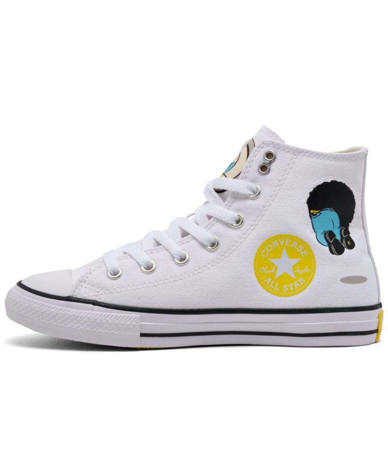 Little Kids Chuck Taylor All Star High Top Minions Lifestyle Sneakers from Finish Line