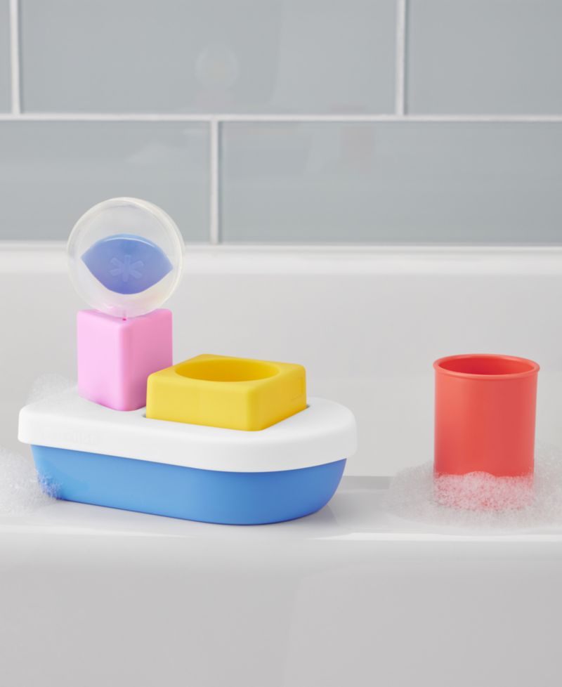 Baby Boys' and Baby Girls' STEM Learning and Play Stacking Boat