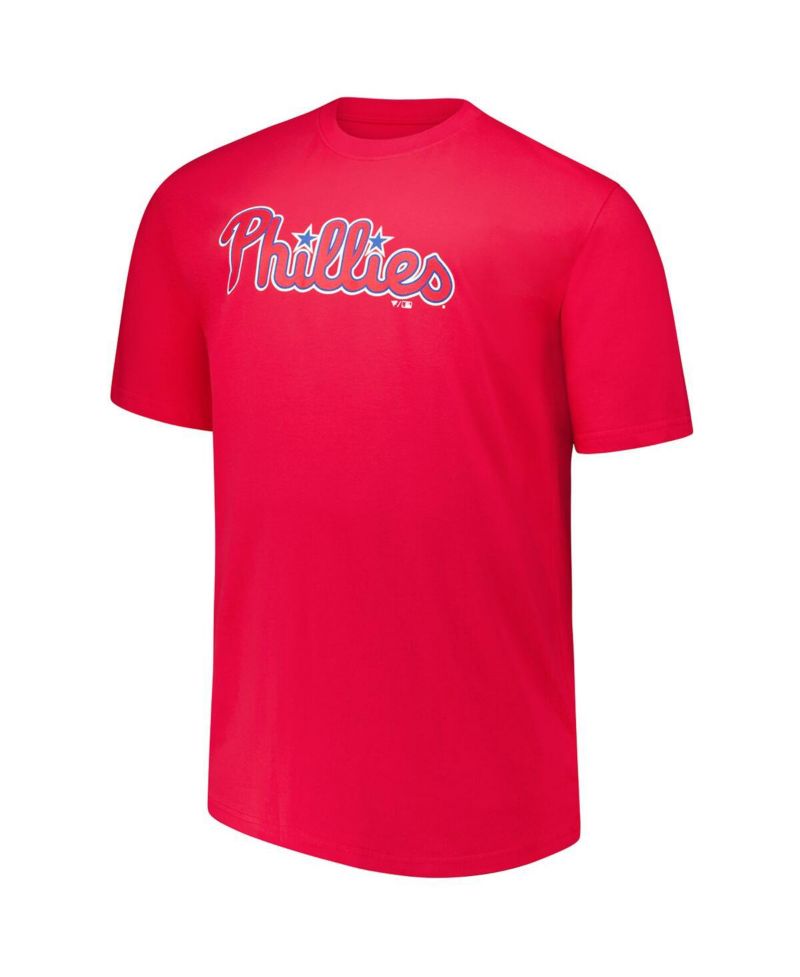 Men's Bryce Harper Red Philadelphia Phillies Big & Tall Name & Number T-Shirt