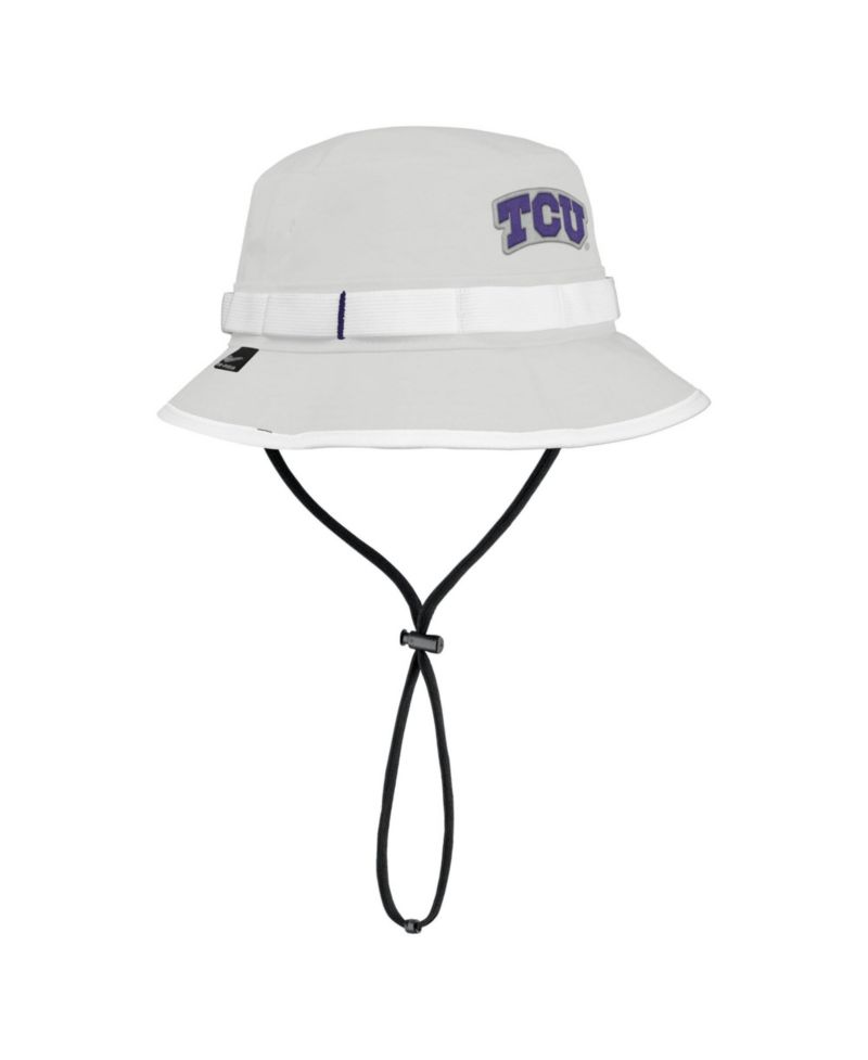 Men's Gray TCU Horned Frogs 2025 On-Field Boonie Performance Bucket Hat