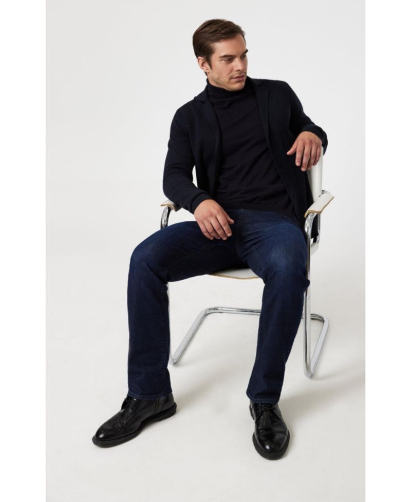 Men's Mavi Zach Straight Leg In Rinse Austin