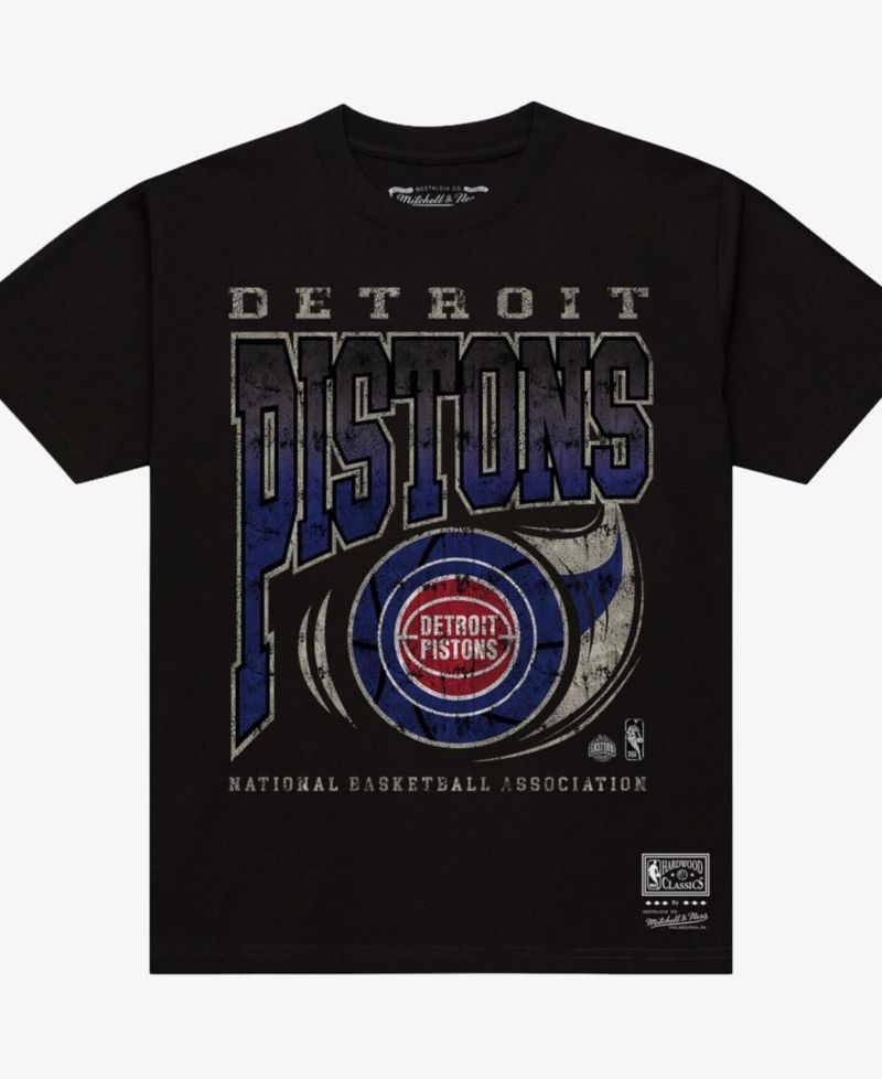 Men's Black Detroit Pistons Ball Out T-Shirt