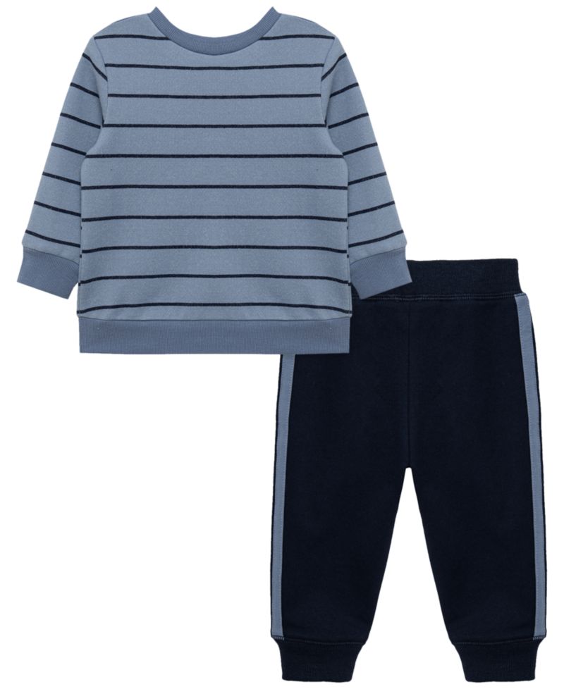 Baby Boys' Puppy Graphic Sweatshirt and Pants, 2-Piece Set