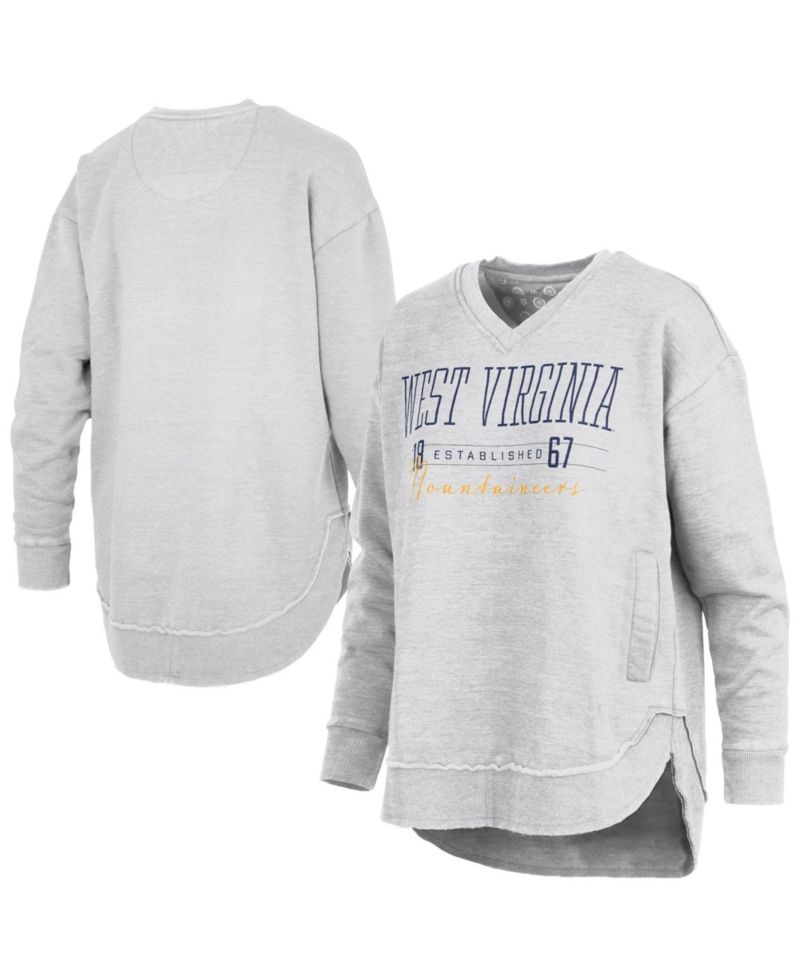 Women's Marcus East Hall Poncho V-Neck Long-Sleeve Graphic Sweatshirt