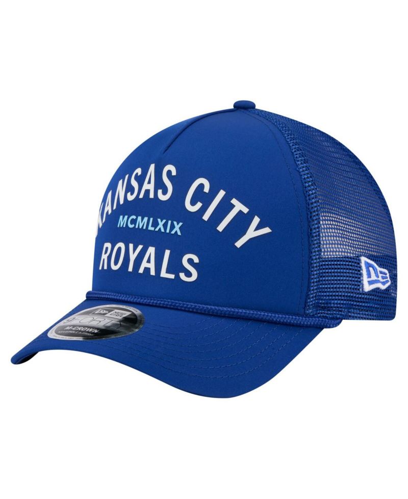 Men's Royal Kansas City Royals Minimalist 9FORTY A-Frame Adjustable Hat