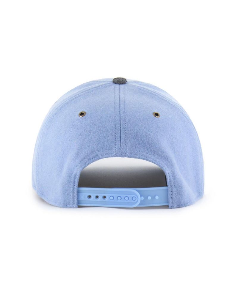Men's and Women's Carolina Blue North Carolina Tar Heels Windowpane Plaid Collection Hitch Adjustable Hat