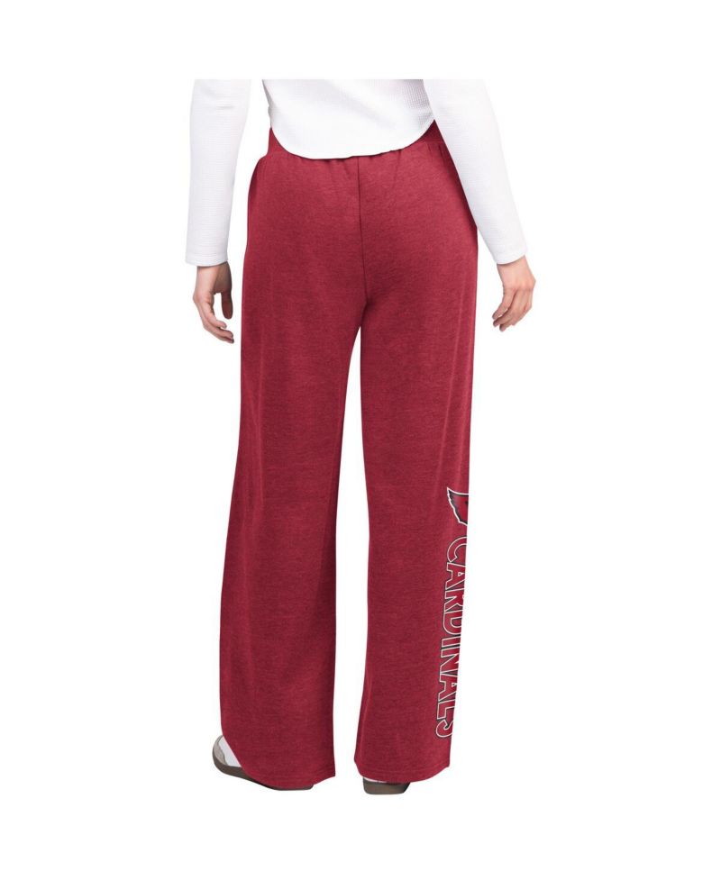 Women's Cardinal Arizona Cardinals Field Wide Leg Sweatpants