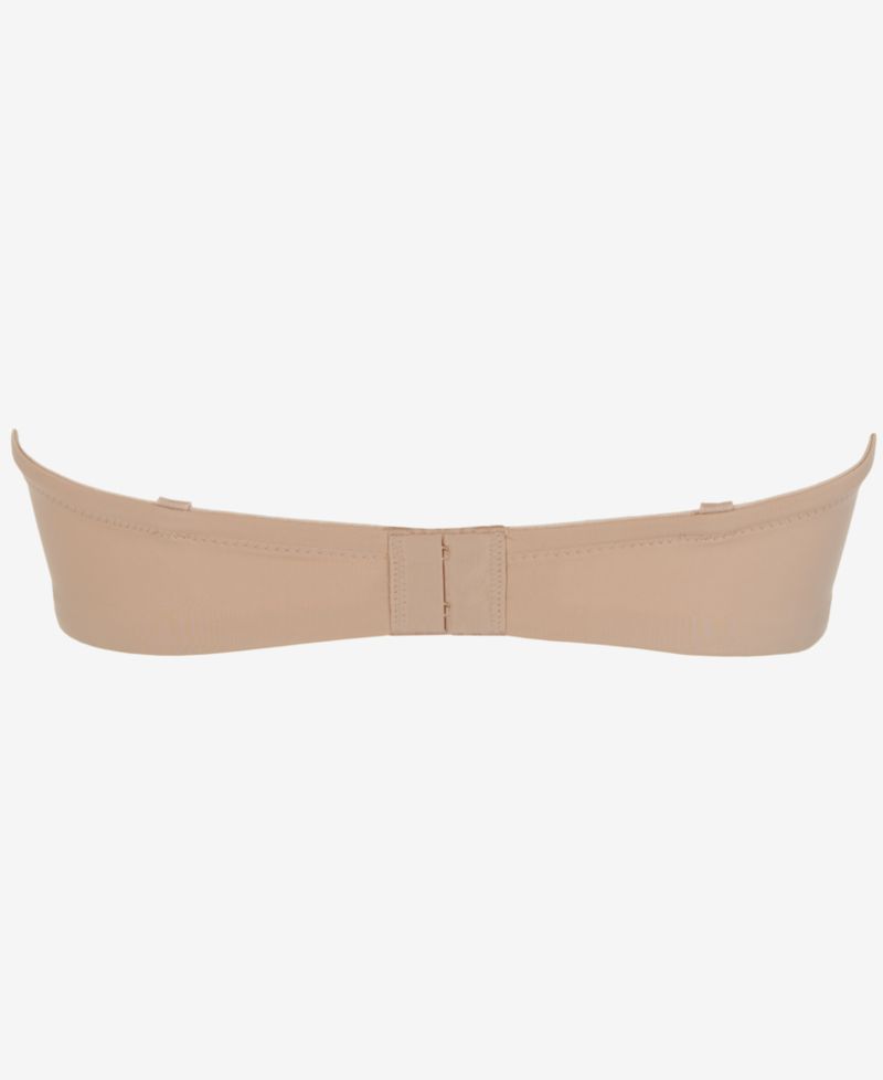 Women's Underwire Strapless Plunging Sleek Micro Bra