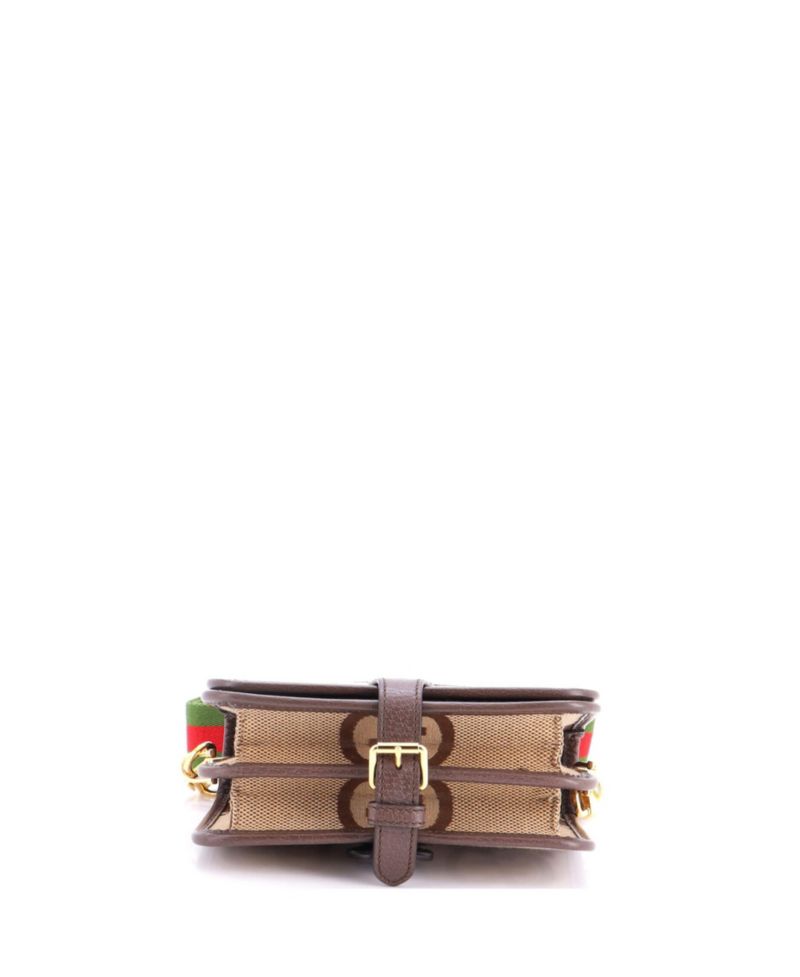Small Buckle Messenger Bag Jumbo GG Canvas