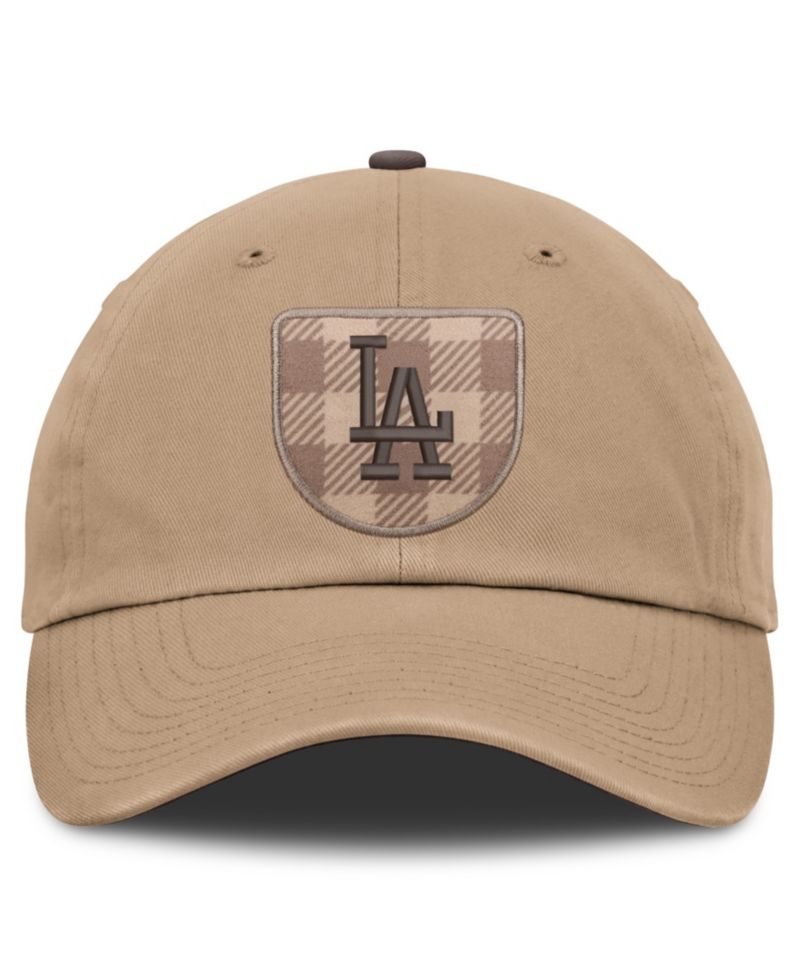 Men's Light Brown Los Angeles Dodgers Statement Club Adjustable Hat