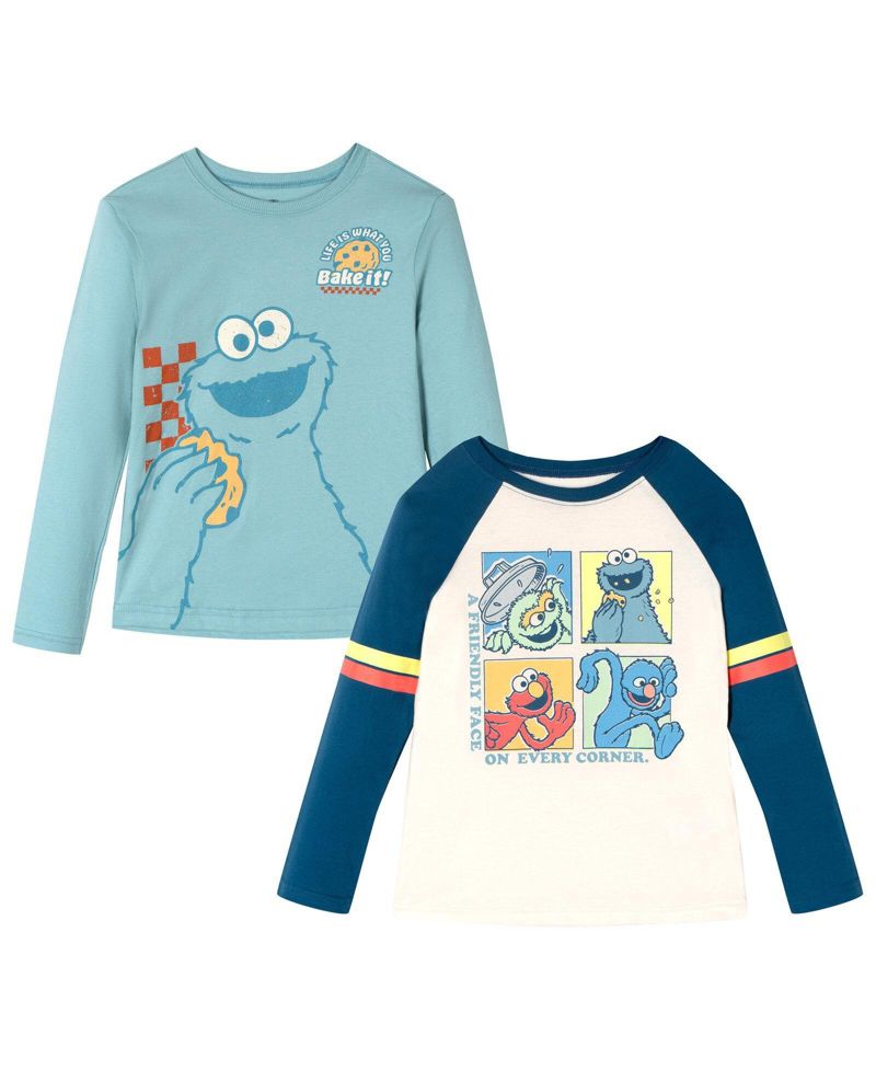 Little Boys 2-Piece Long Sleeve Tee Set