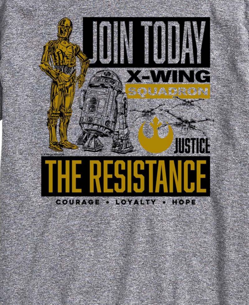 Men's Join The Resistence Short-Sleeve Graphic T-Shirt