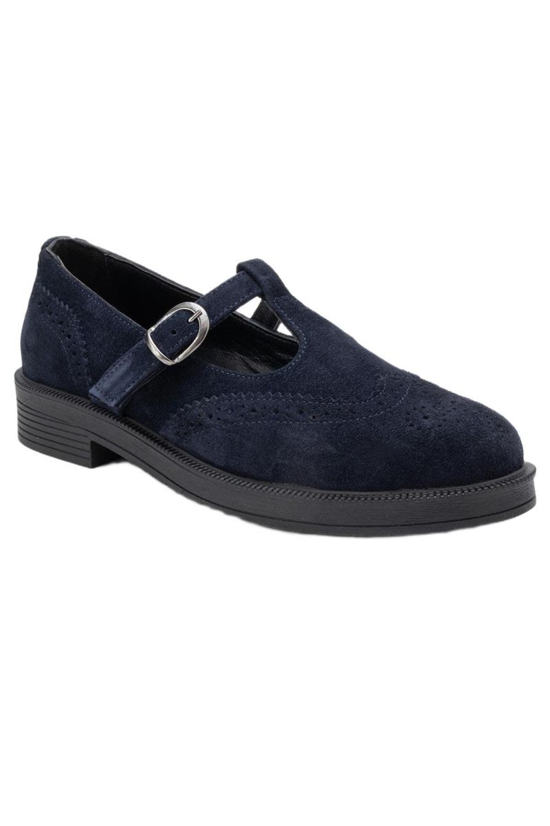Women's Janney Leather Strap Loafers