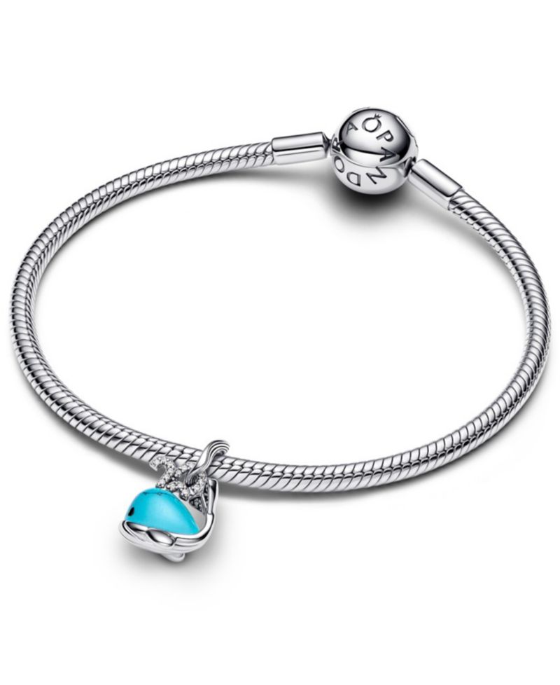 Turquoise Whale Dangle Charms