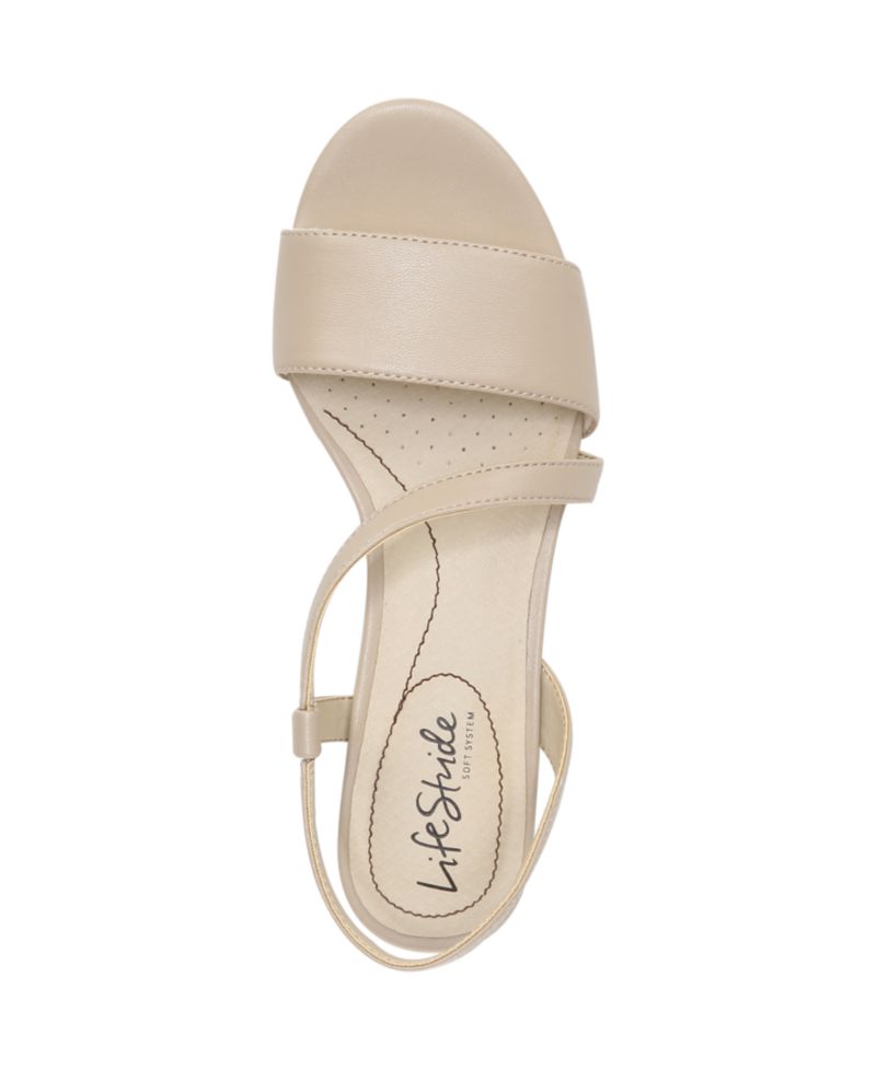 Yasmine Strappy Wedge Sandals