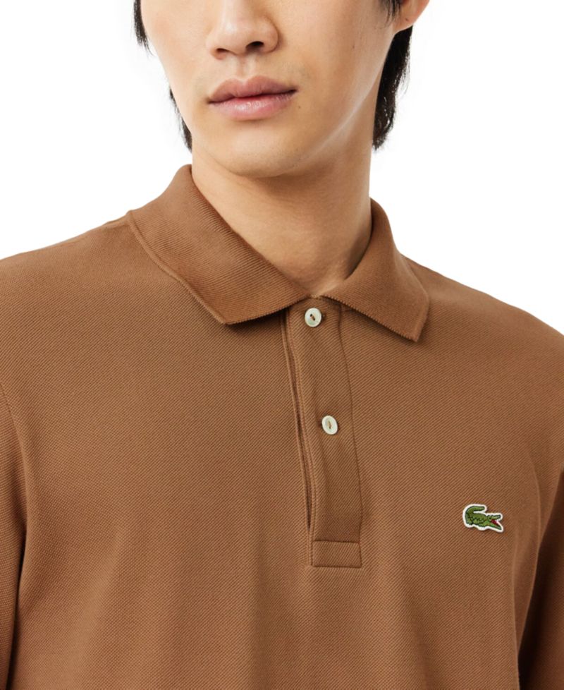 Men's Classic Fit Long-Sleeve Polo Shirt