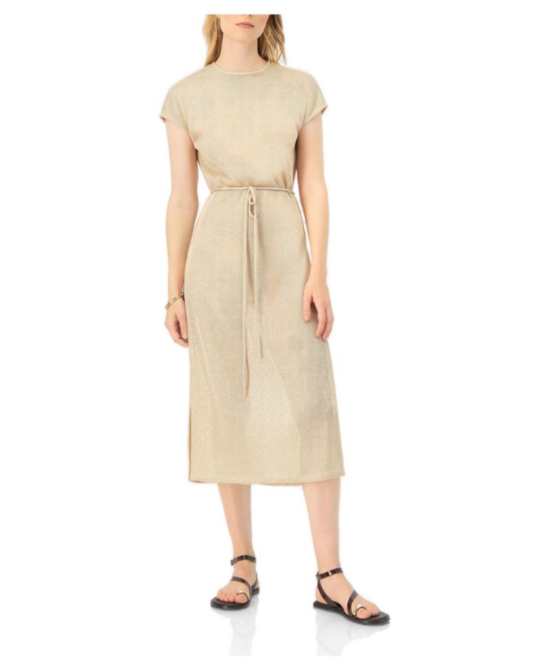 Women's Knitted Tunic With Side Slits