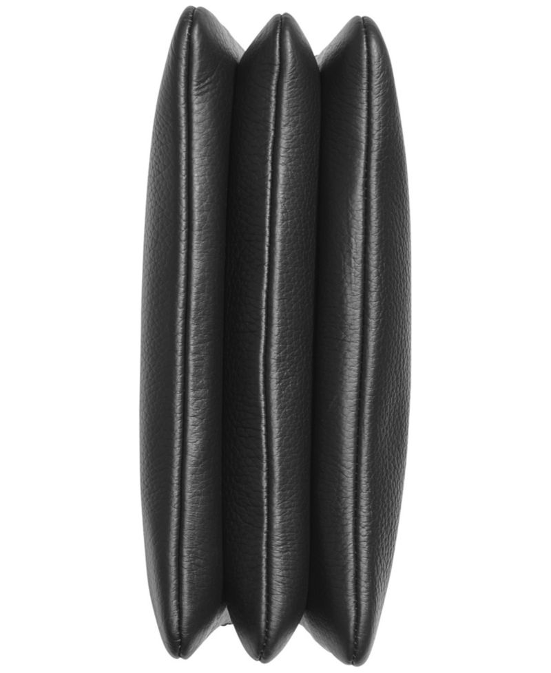 Glenwood Zippered Leather Small Crossbody with Tassel Detail