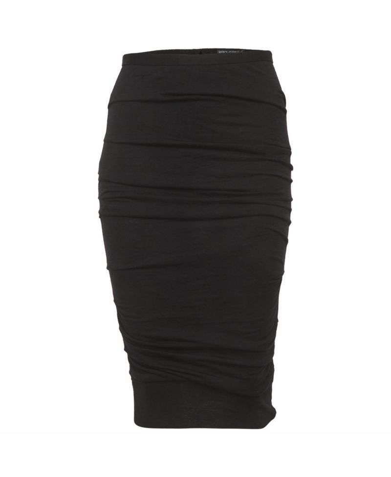 Women's Jersey Ruched Pencil Skirt