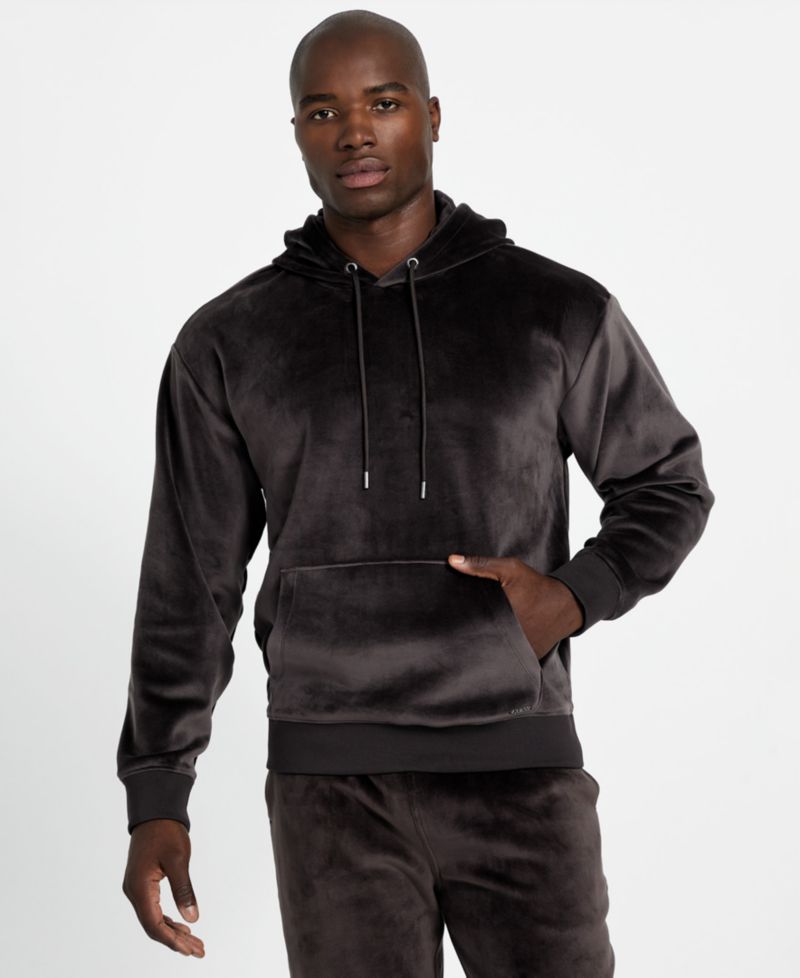 Men's Bonded Long-Sleeve Drawstring Hoodie