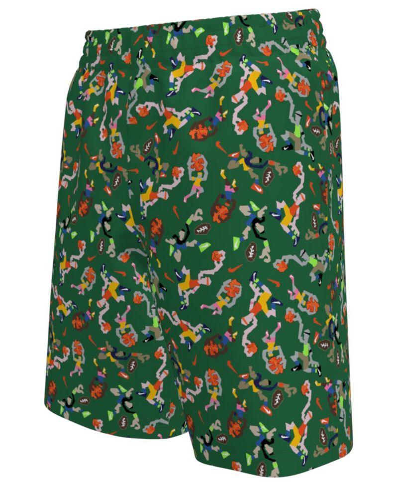 Boys' 8-20 Sports Guy Novelty Print Swim Trunks
