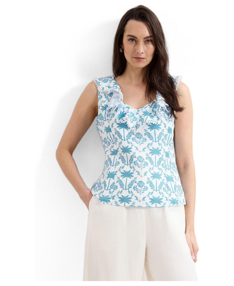 Women's Rhona Linen Blouse