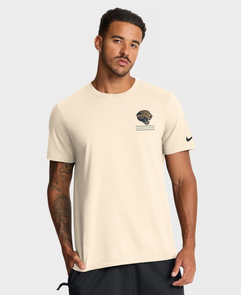 Men's Natural Jacksonville Jaguars Freestyle Essential T-Shirt