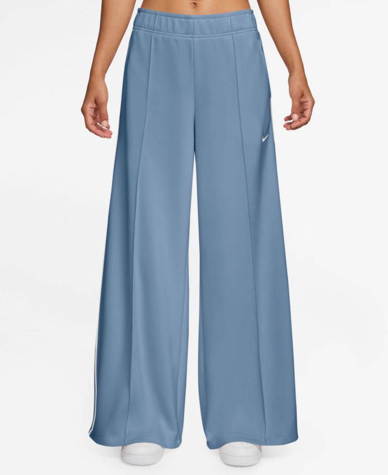 Women's Sportswear Mid-Rise Wide-Leg Track Pants