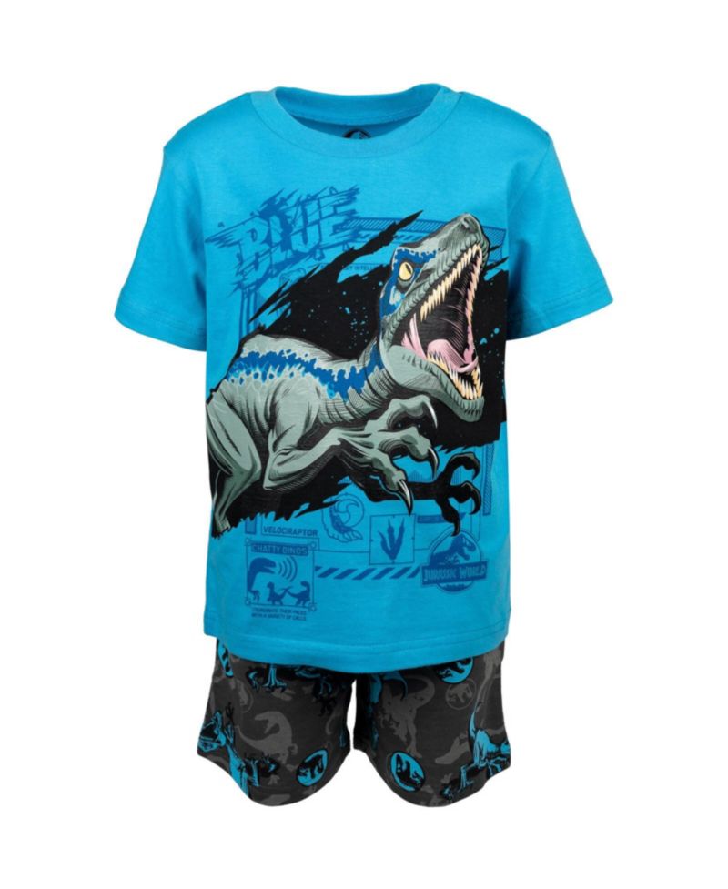 Toddler Boys 2T-5T World T-Shirt and French Terry Shorts Outfit Set