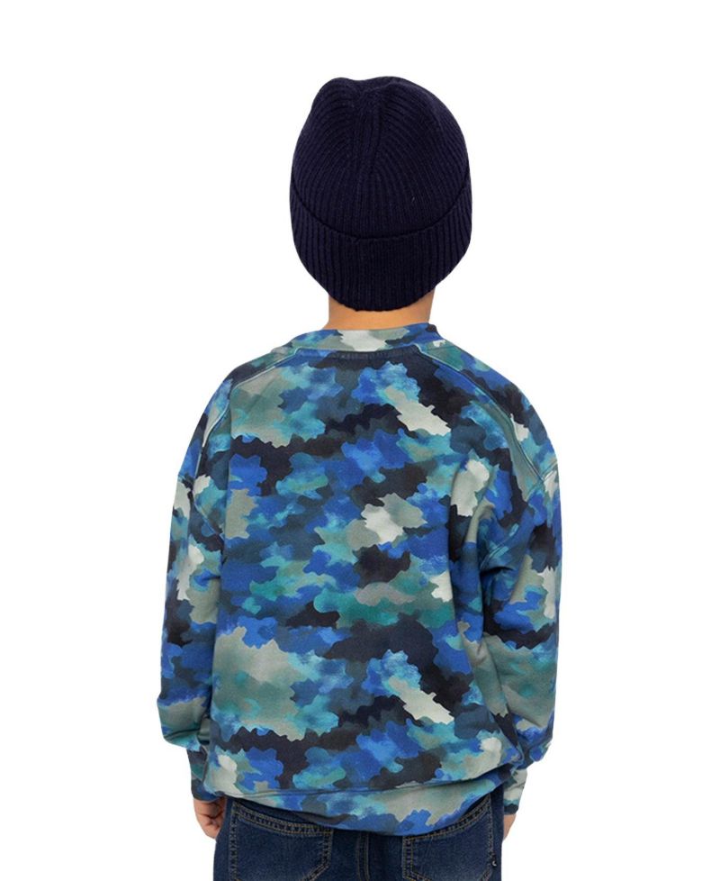 Little and Big Boy(6-12) Camouflage Fleece Sweatshirt