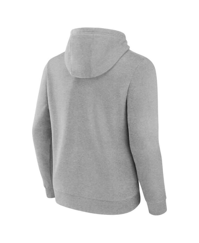 Men's Heather Gray Cleveland Browns Deliver Fleece Pullover Hoodie