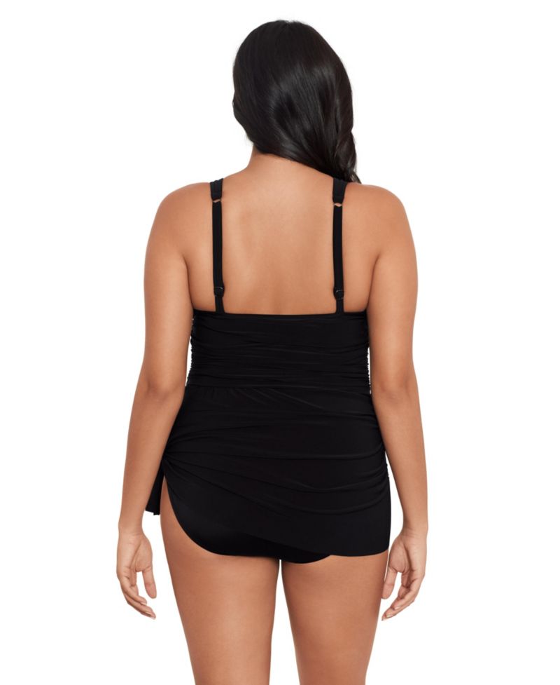 Plus Size Solid Celine Swim Dress