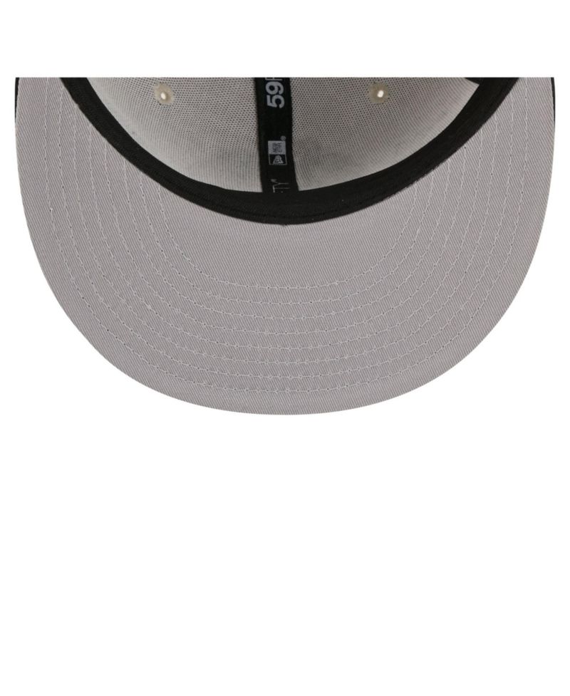 Men's Tan/Black Chicago Blackhawks Localized City Icon 59FIFTY Fitted Hat