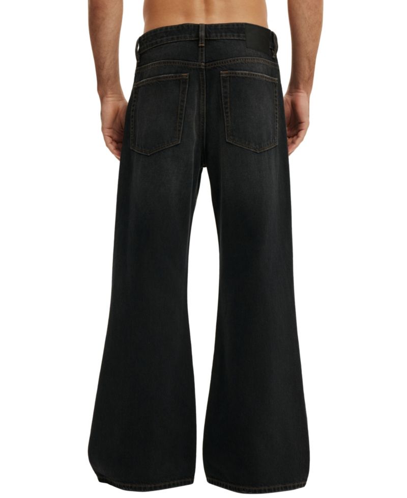 Men's Baggy Bootcut Jean Rigid Jeans