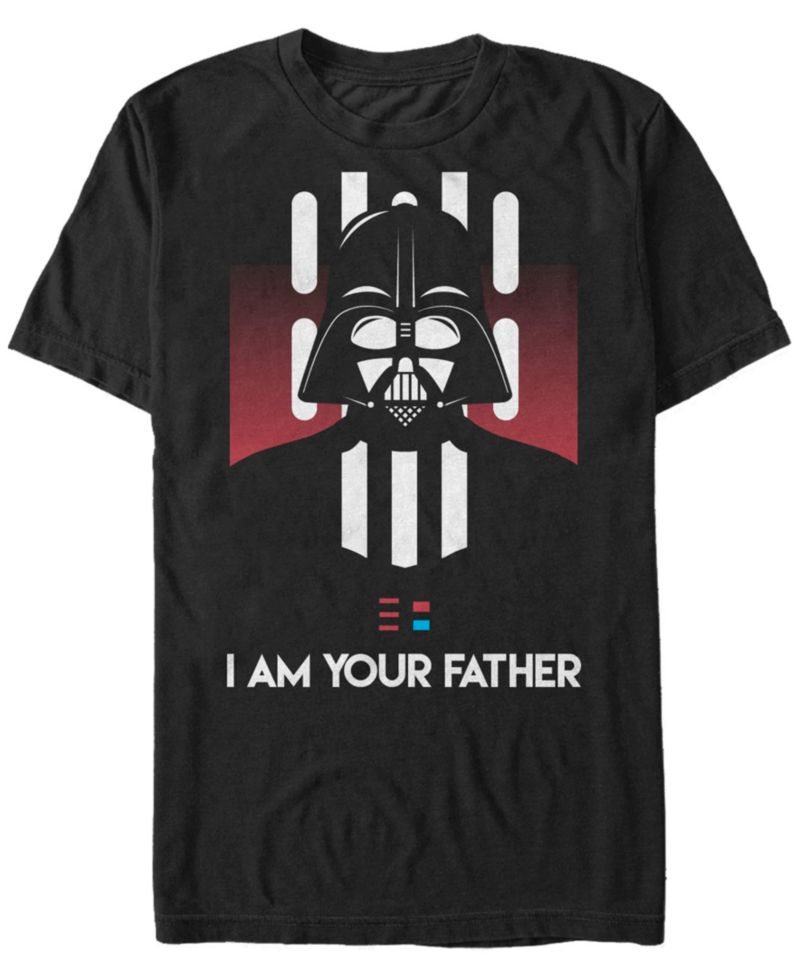 Star Wars Men's Classic Darth Vader I Am Your Father Short Sleeve T-Shirt