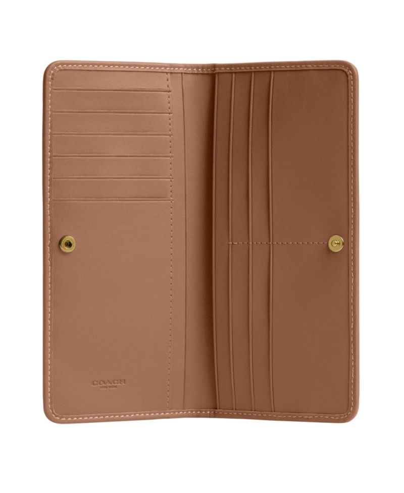 Essential Crystal Signature Jacquard Slim Wallet