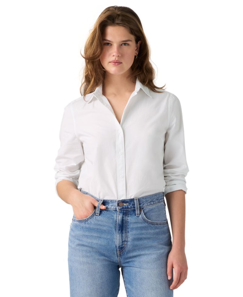 Women's Carlile Classic Poplin Long-Sleeve Shirt