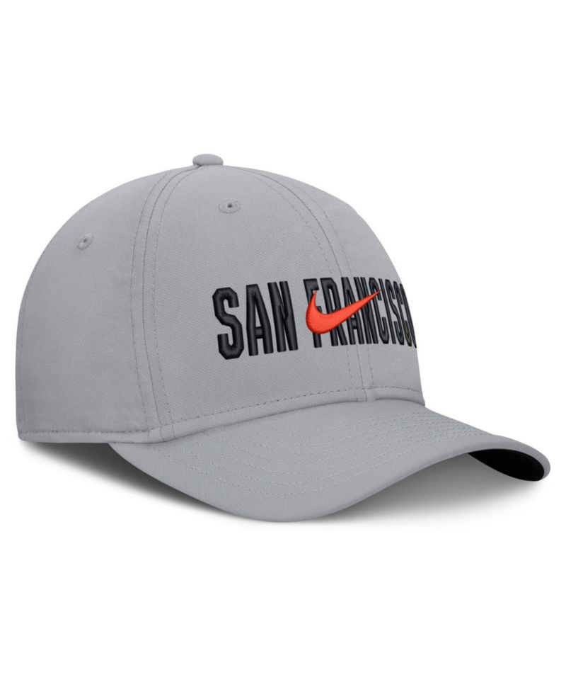 Men's Gray San Francisco Giants Primetime Rise Dri-FIT Flex Hat
