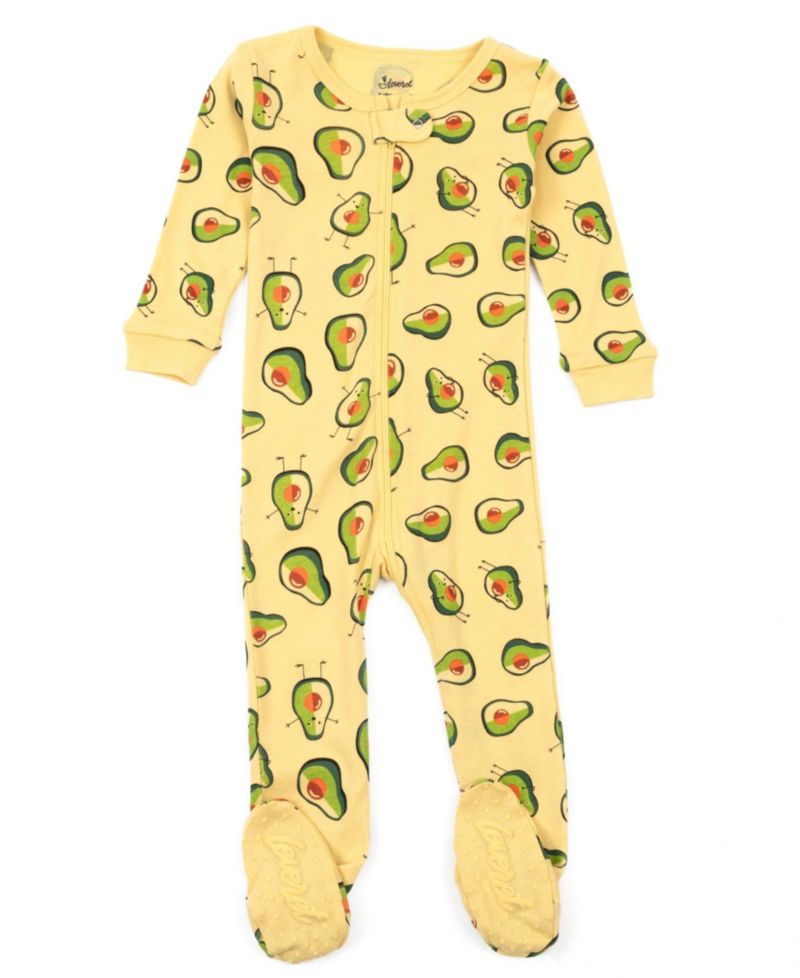 Baby One-Piece Cotton Sleep and Play Footed Pajamas - Novelty Prints