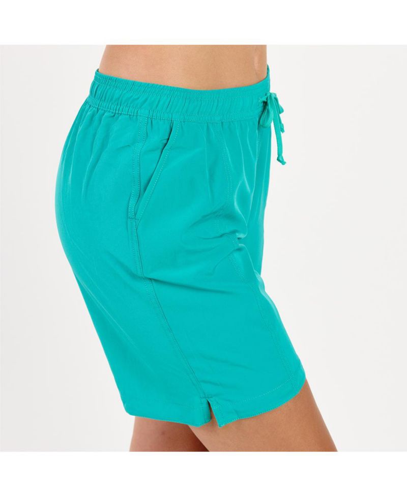 Plus Size Chlorine Resistant 7" Board Shorts